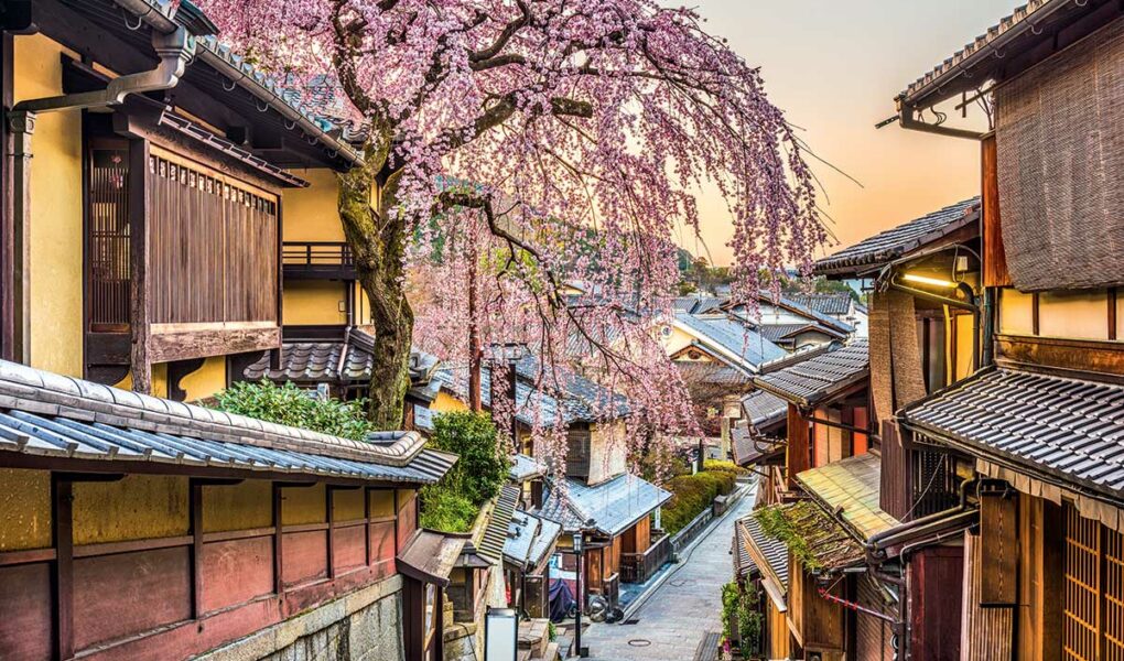 vieille ville de votre voyage au japon