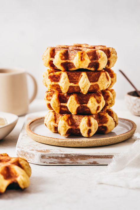 image représentant une pile de gaufre conçue grâce à ma recette