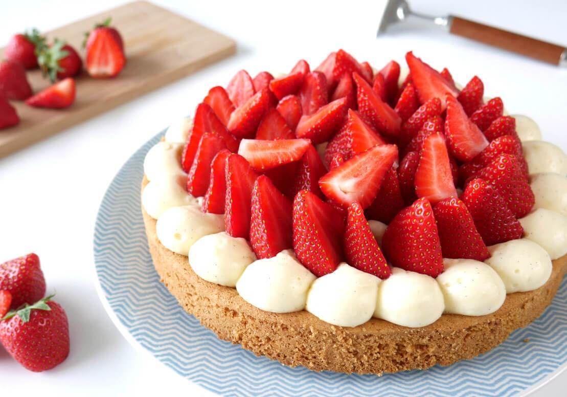 Tarte à la fraise