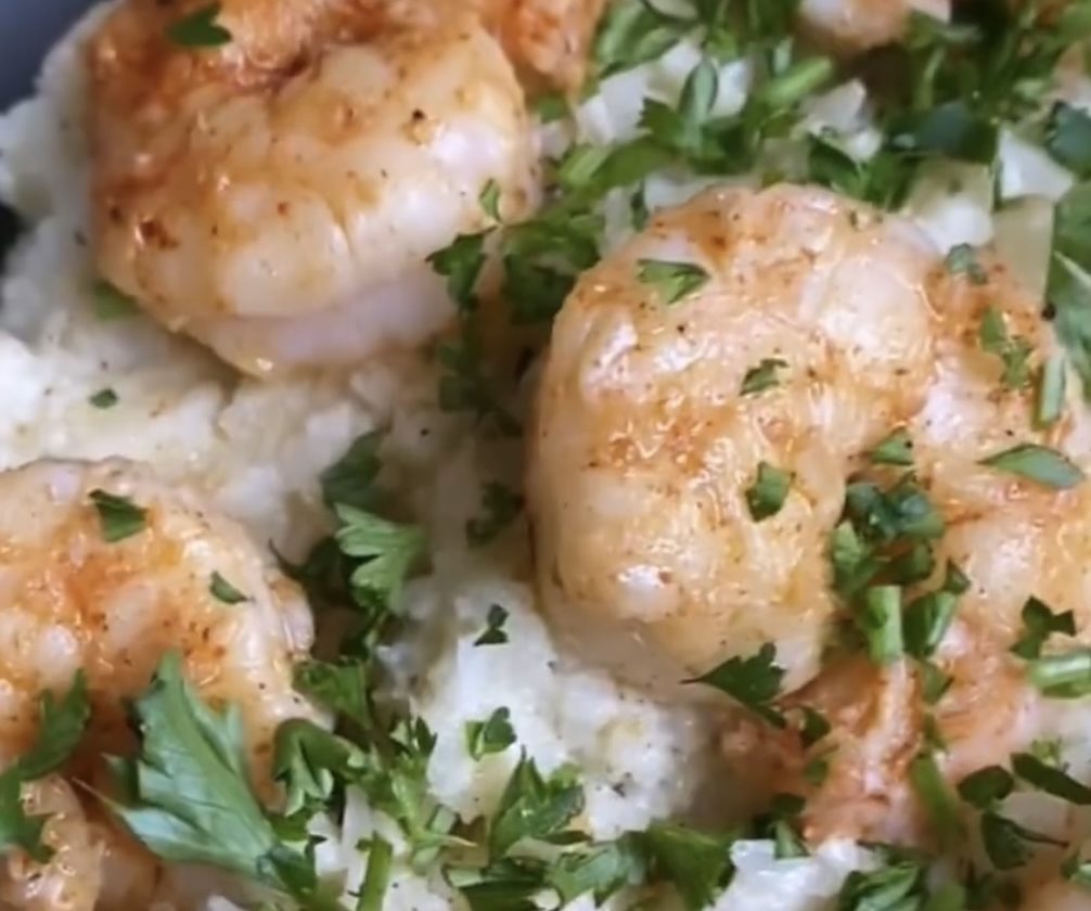 Crevettes à l'ail