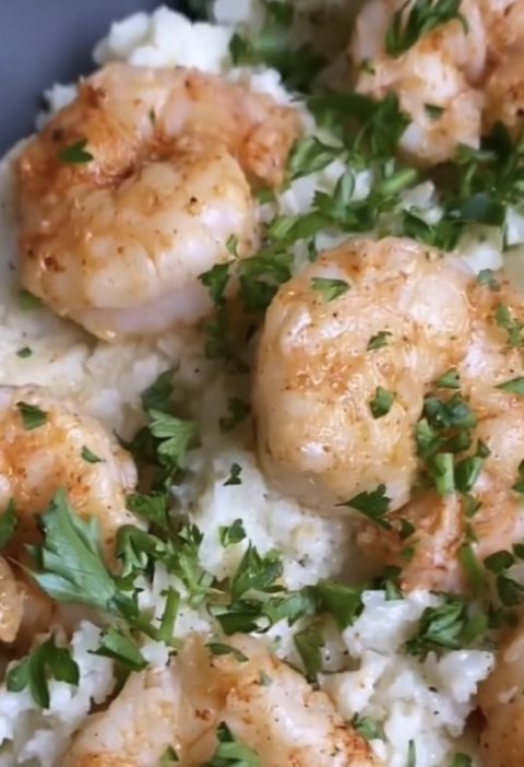 Crevettes à l'ail