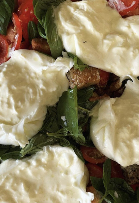 Burrata tomates
