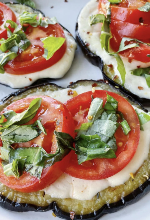 Aubergines - tomates