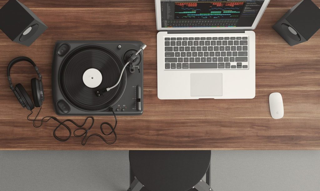 platine de musique - marketing sonore