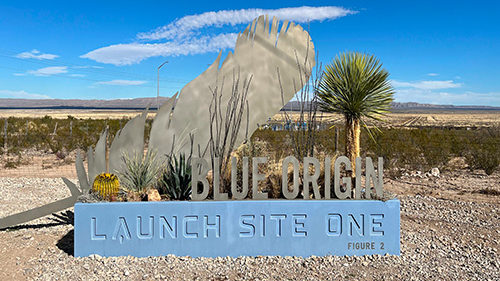 Logo en grande taille de Blue Origin
