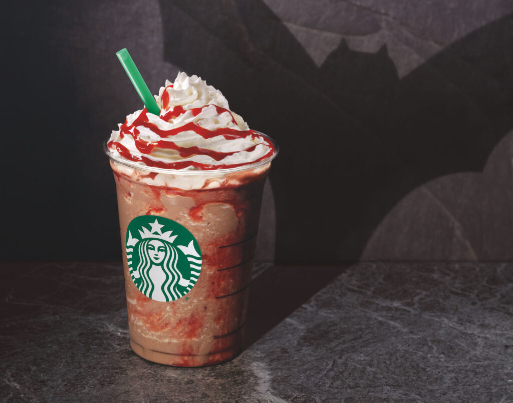 Réussir sa campagne marketing pour Halloween - Boisson Strarbucks Halloween