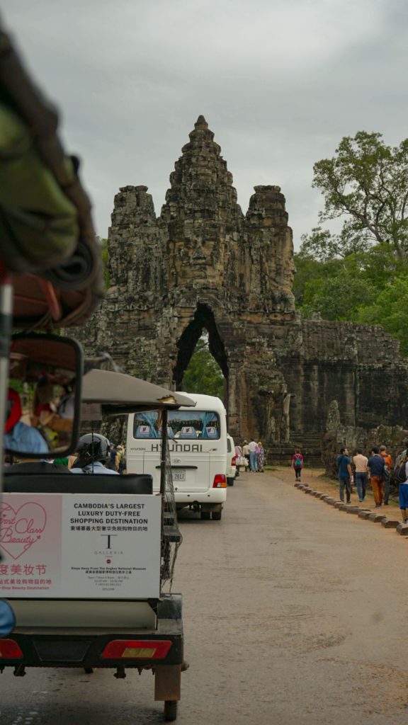 visite des temples d'Angkor Cambodge
